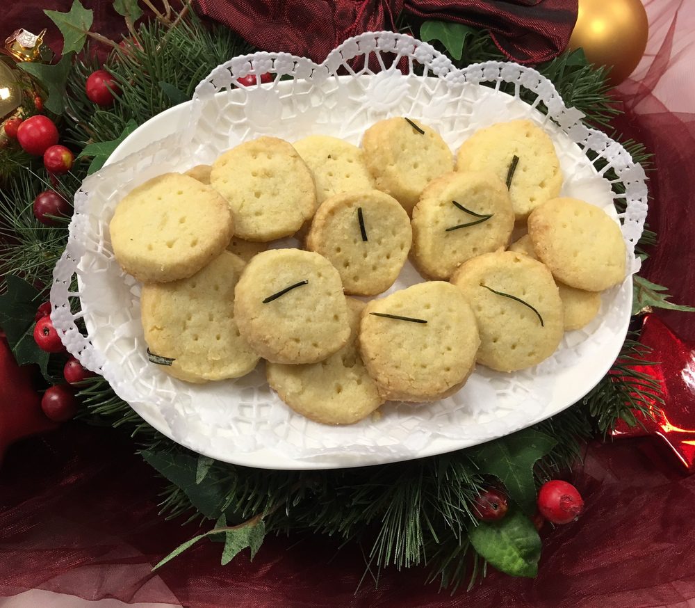 Rosmarin-Butter-Plätzchen