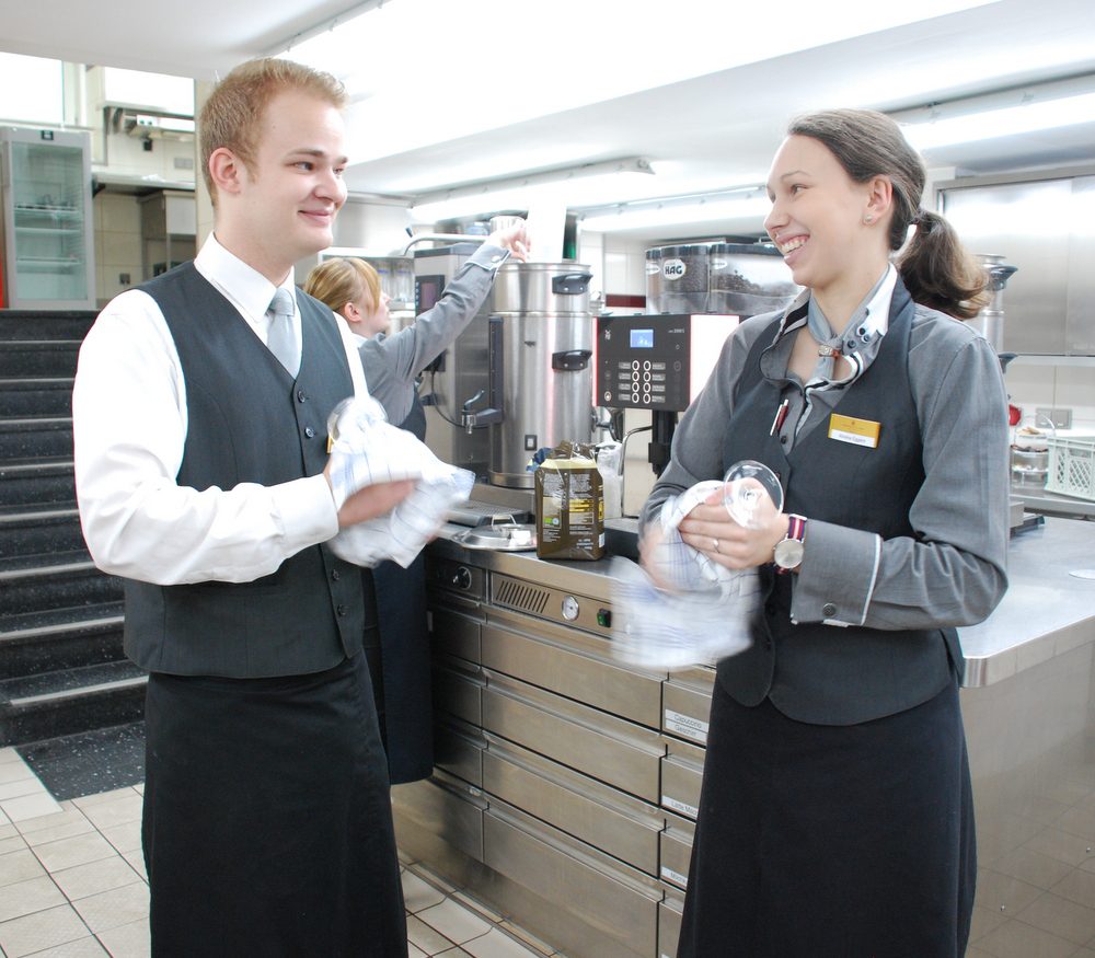 Arbeitstag eines Azubis im MARY´s Restaurant
