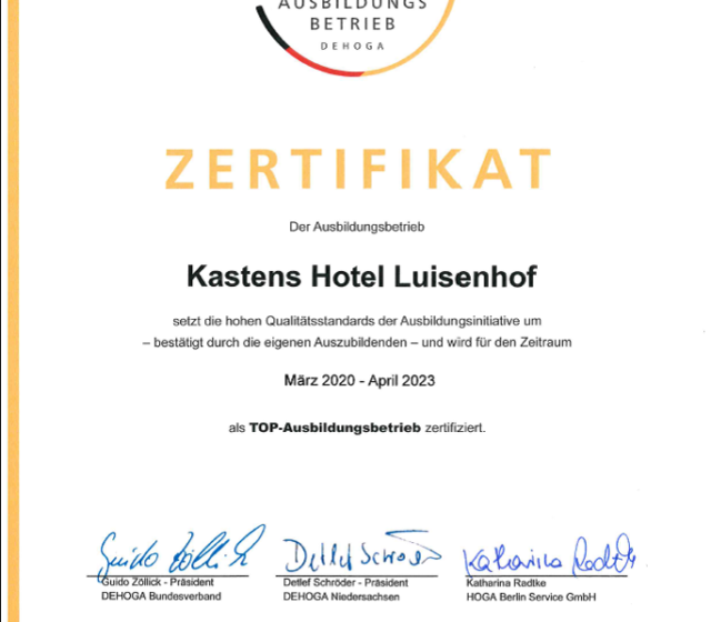 TOP Ausbildungsbetrieb 