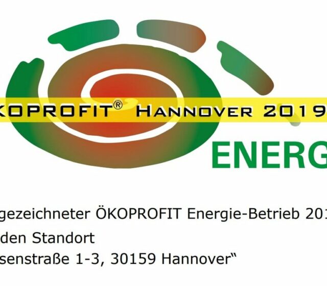 Ausgezeichneter Ökoprofit Energie-Betrieb